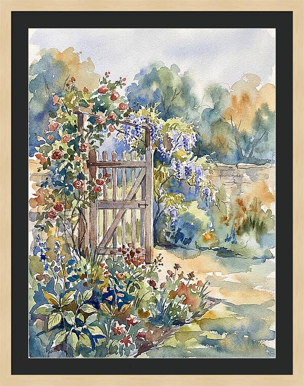 Tranquil Garden Entrance