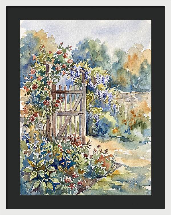 Tranquil Garden Entrance