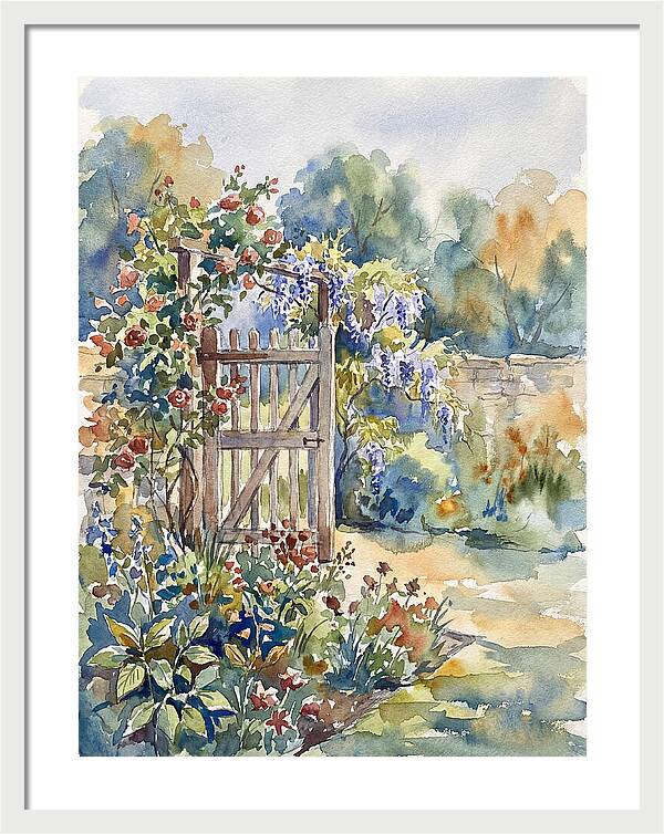 Tranquil Garden Entrance