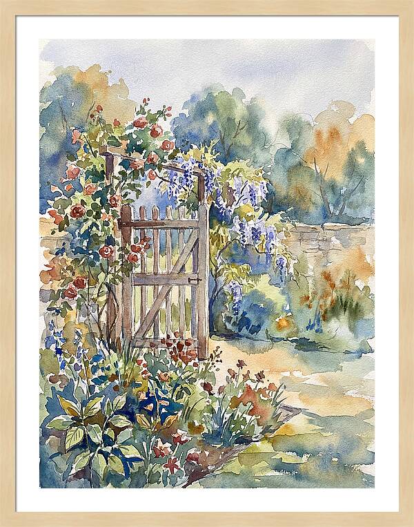 Tranquil Garden Entrance
