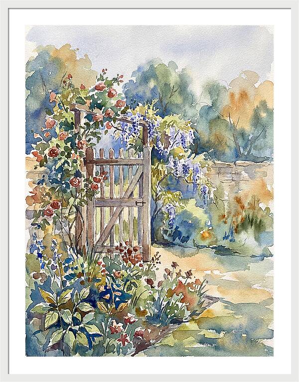 Tranquil Garden Entrance