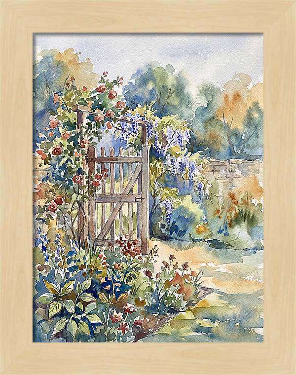 Tranquil Garden Entrance