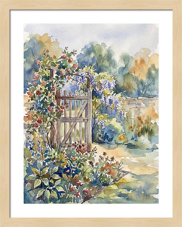 Tranquil Garden Entrance