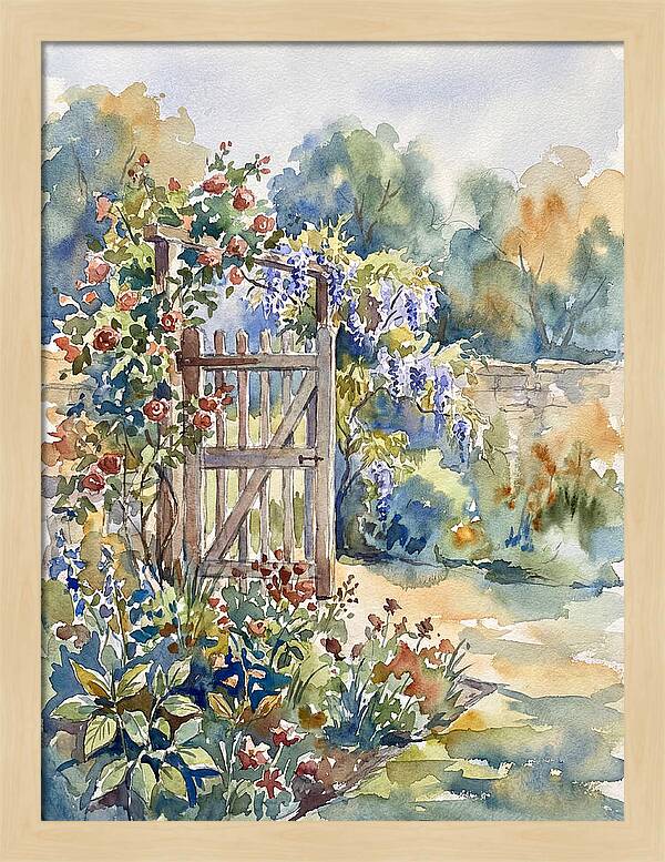 Tranquil Garden Entrance