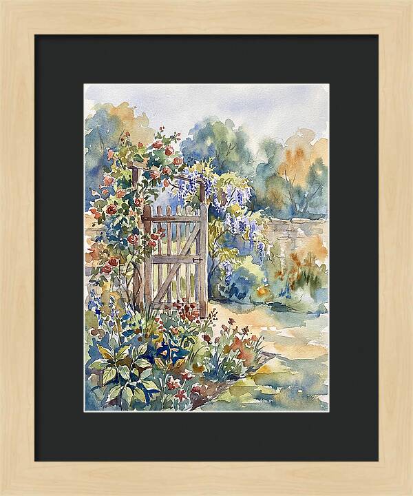 Tranquil Garden Entrance