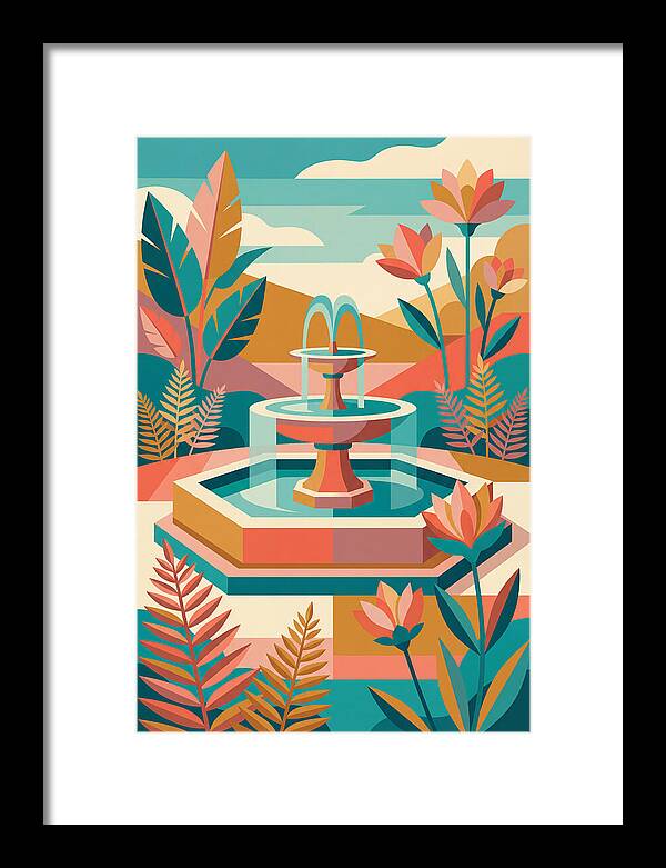 Tranquil Garden Fountain