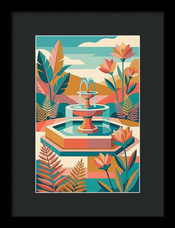 Tranquil Garden Fountain