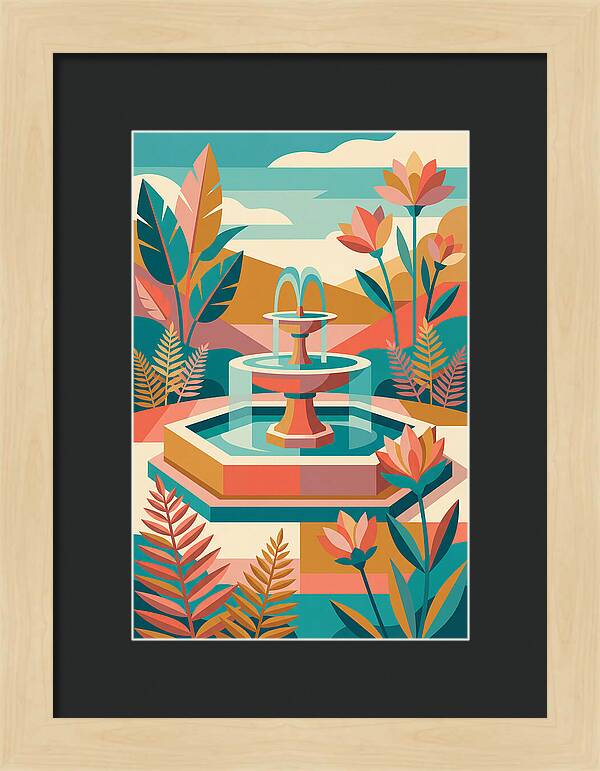 Tranquil Garden Fountain