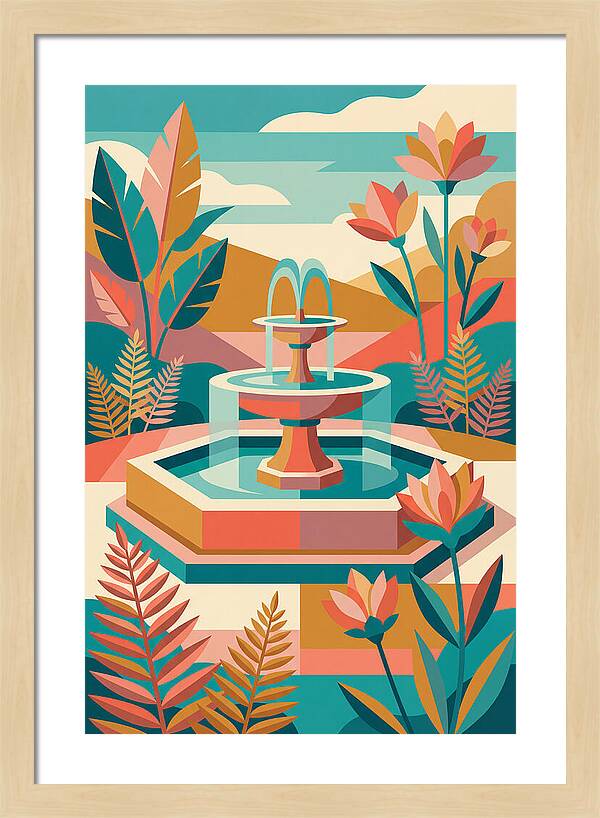 Tranquil Garden Fountain