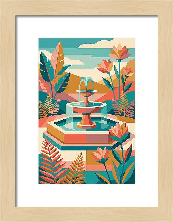 Tranquil Garden Fountain