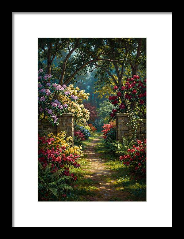 Tranquil Garden Pathway