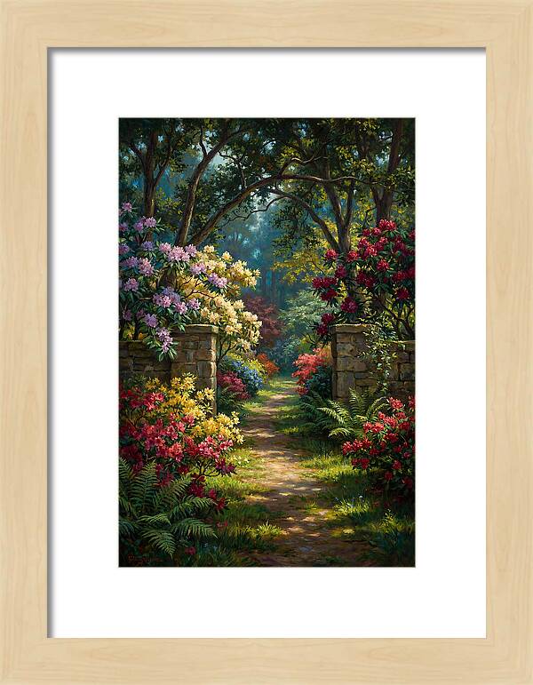 Tranquil Garden Pathway