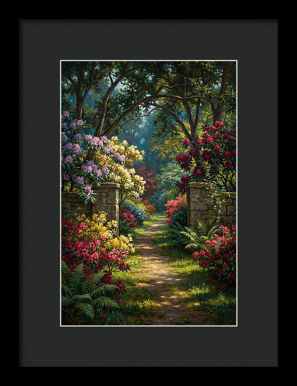 Tranquil Garden Pathway