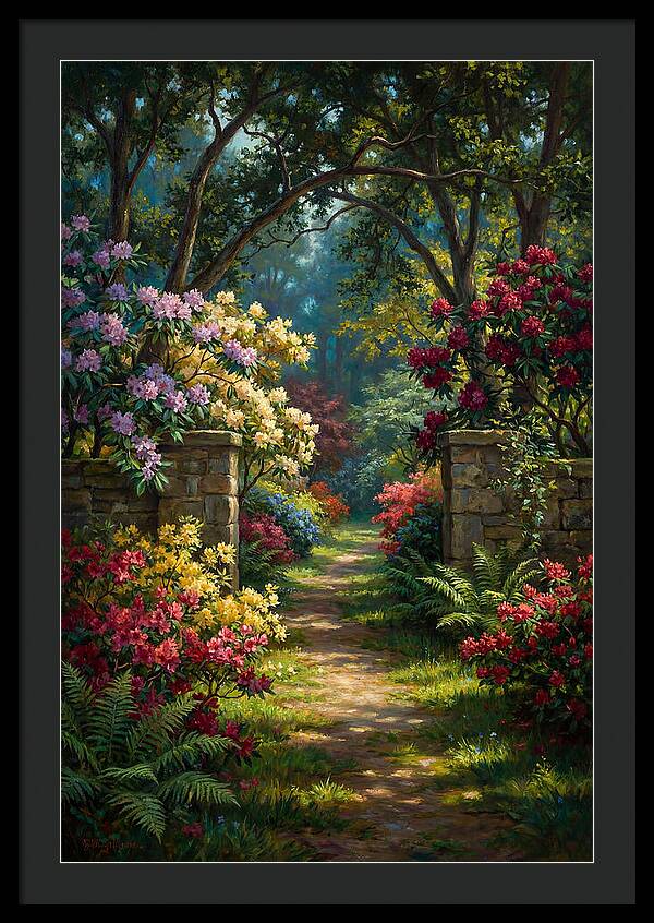 Tranquil Garden Pathway