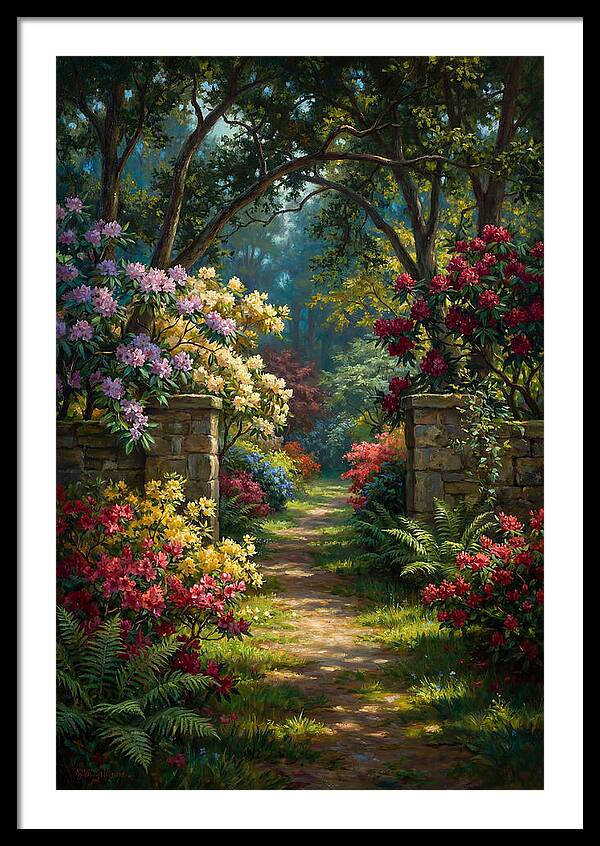 Tranquil Garden Pathway