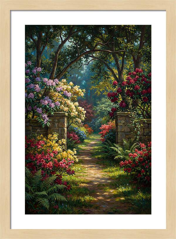 Tranquil Garden Pathway