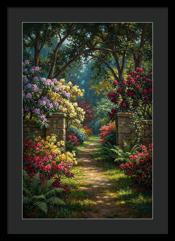 Tranquil Garden Pathway
