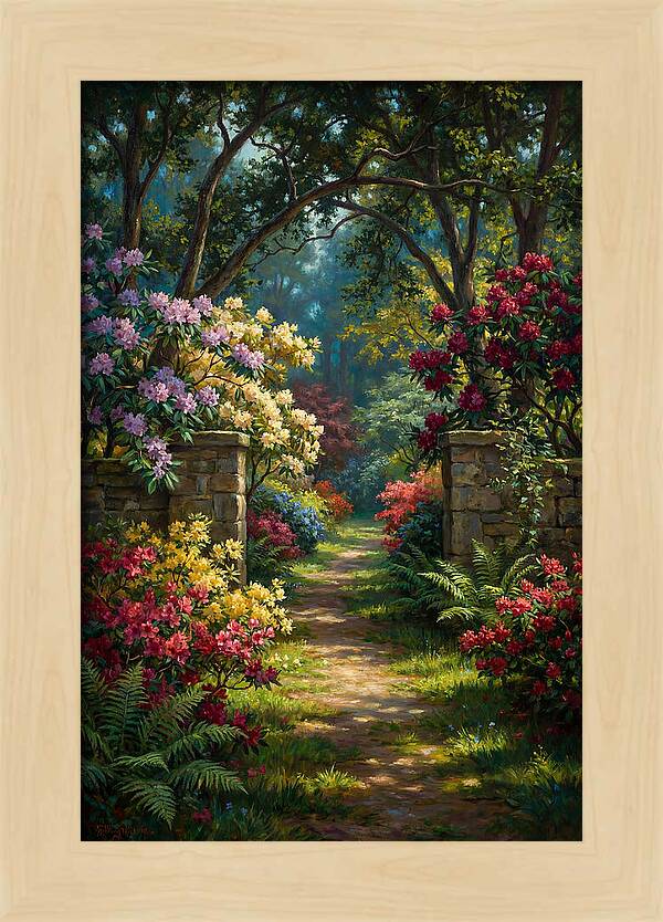 Tranquil Garden Pathway