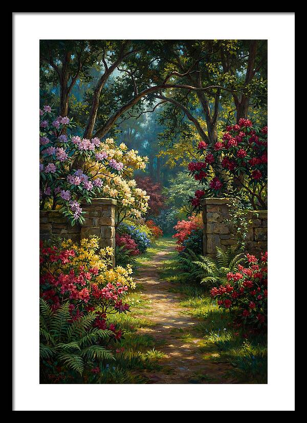 Tranquil Garden Pathway