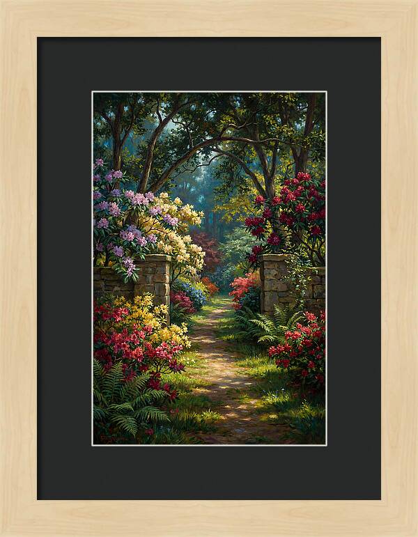 Tranquil Garden Pathway