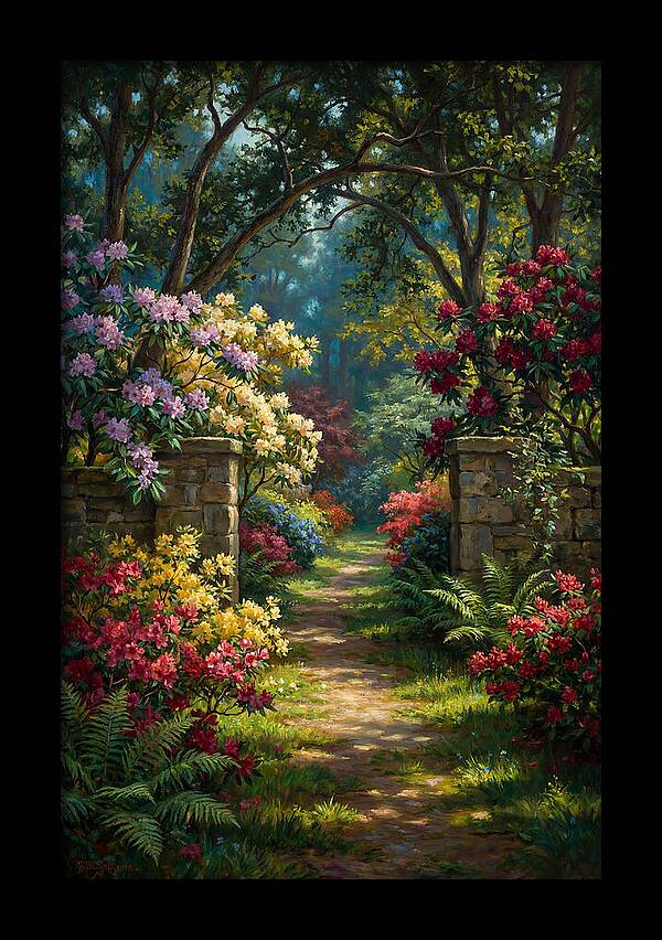 Tranquil Garden Pathway
