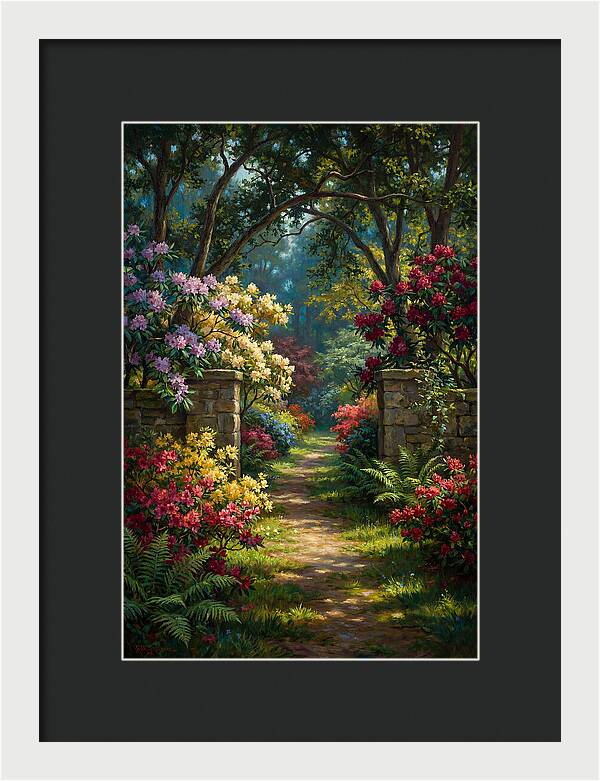 Tranquil Garden Pathway