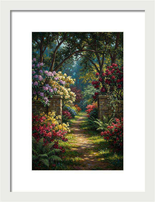 Tranquil Garden Pathway