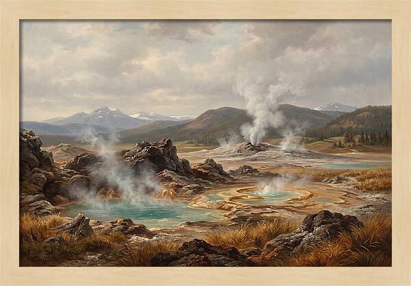 Tranquil Geothermal Wonders