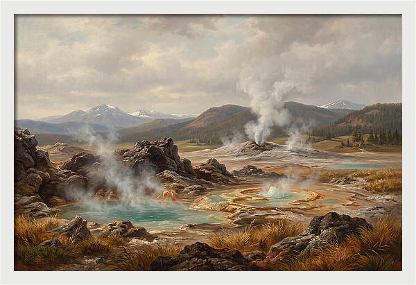 Tranquil Geothermal Wonders