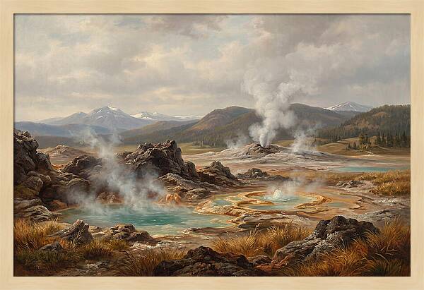 Tranquil Geothermal Wonders