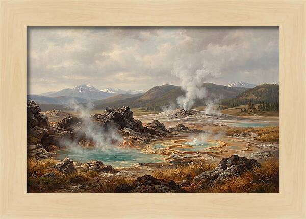 Tranquil Geothermal Wonders