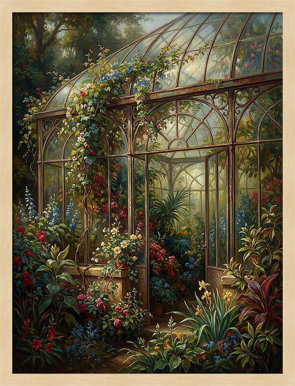 Tranquil Glasshouse Escape