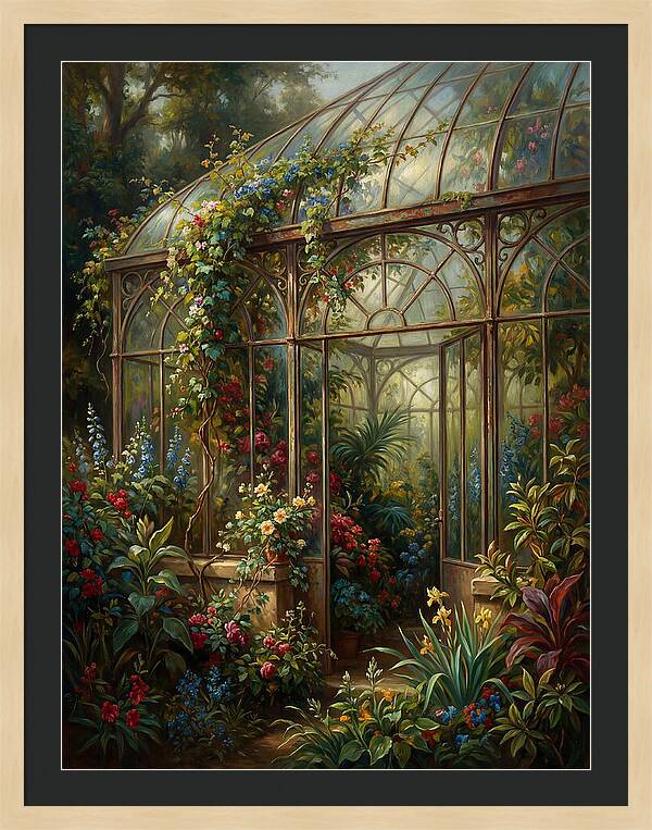 Tranquil Glasshouse Escape