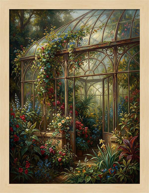 Tranquil Glasshouse Escape