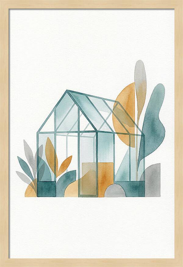 Tranquil Glasshouse Retreat
