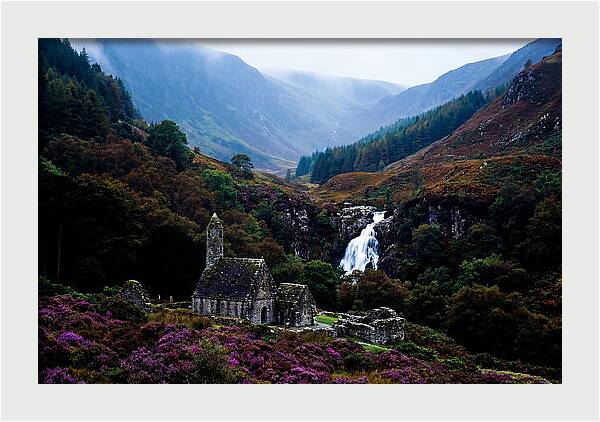 Tranquil Glendalough Monastic Ruins
