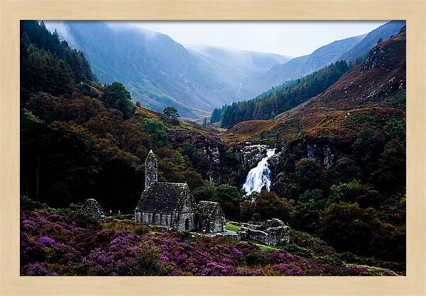 Tranquil Glendalough Monastic Ruins