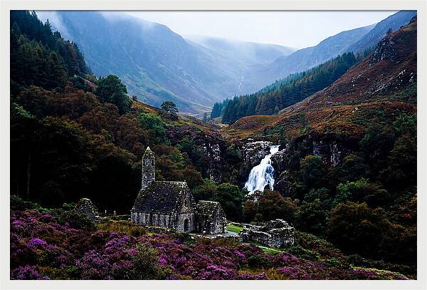 Tranquil Glendalough Monastic Ruins