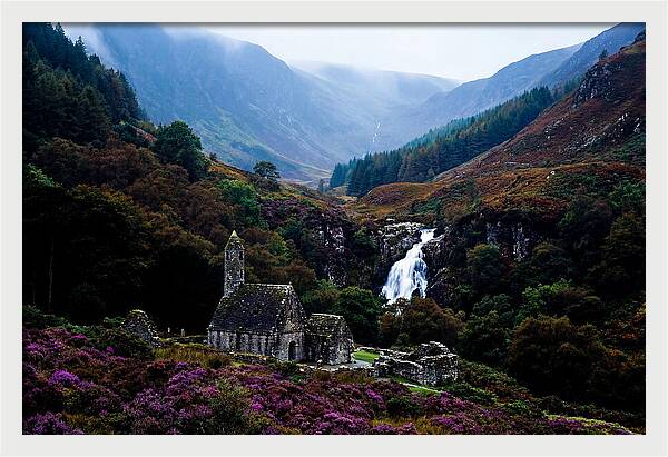 Tranquil Glendalough Monastic Ruins