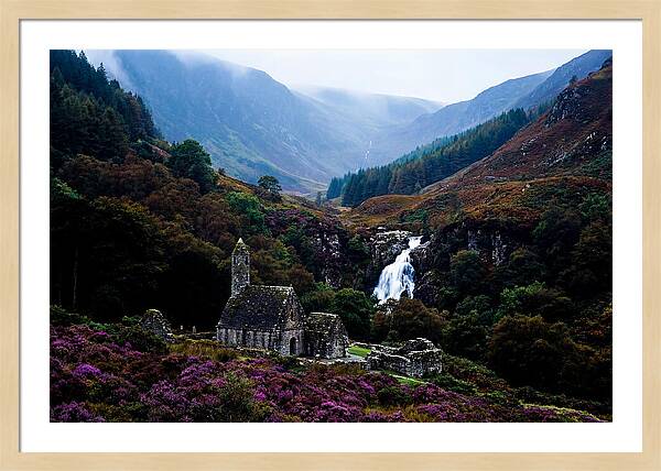 Tranquil Glendalough Monastic Ruins
