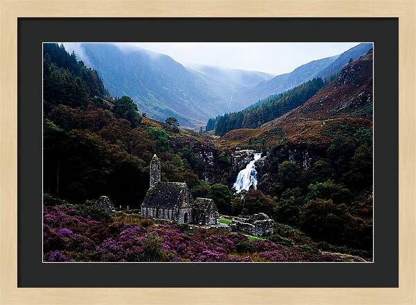 Tranquil Glendalough Monastic Ruins