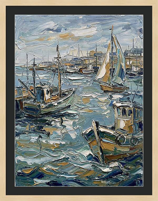 Tranquil Harbor Scene