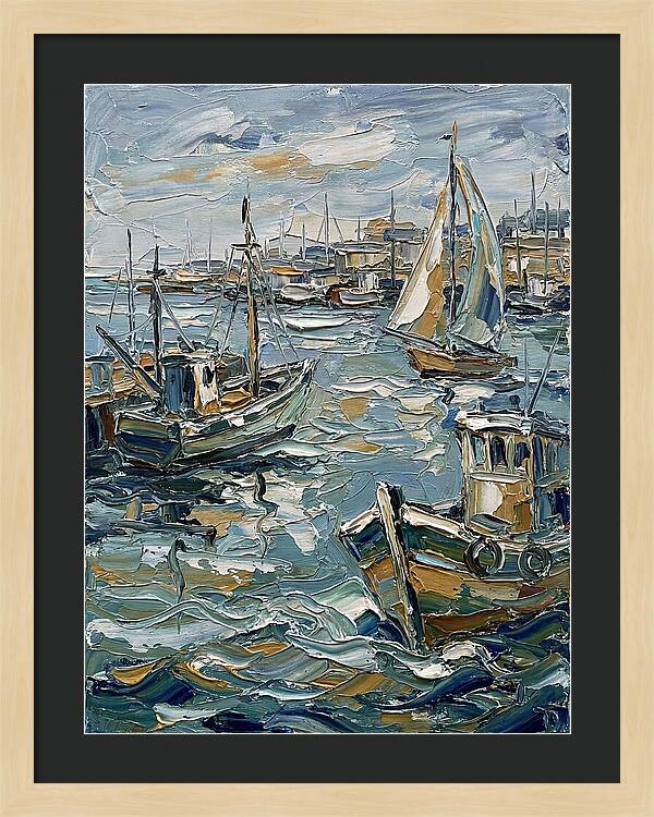 Tranquil Harbor Scene