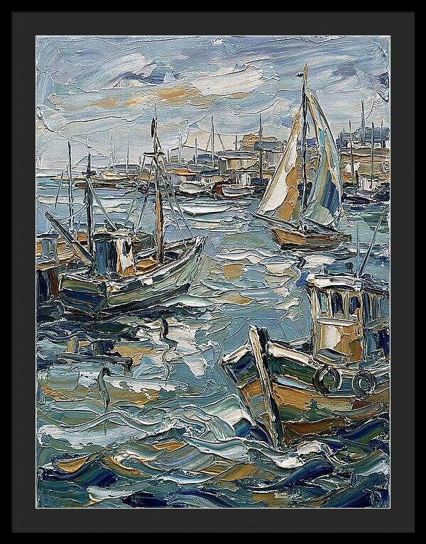 Tranquil Harbor Scene