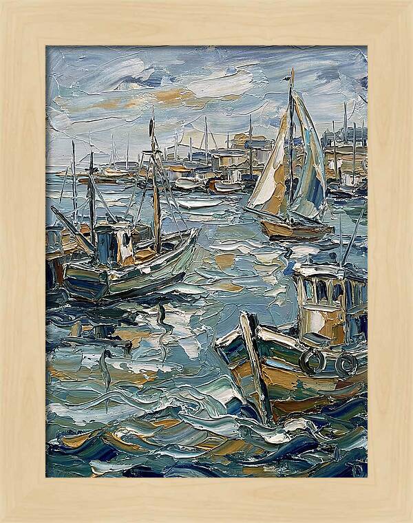 Tranquil Harbor Scene