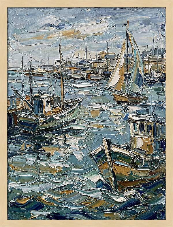 Tranquil Harbor Scene