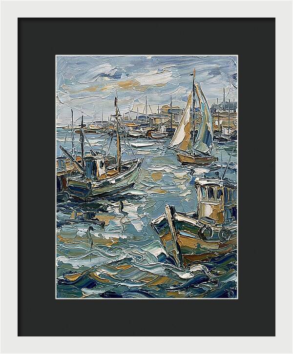 Tranquil Harbor Scene