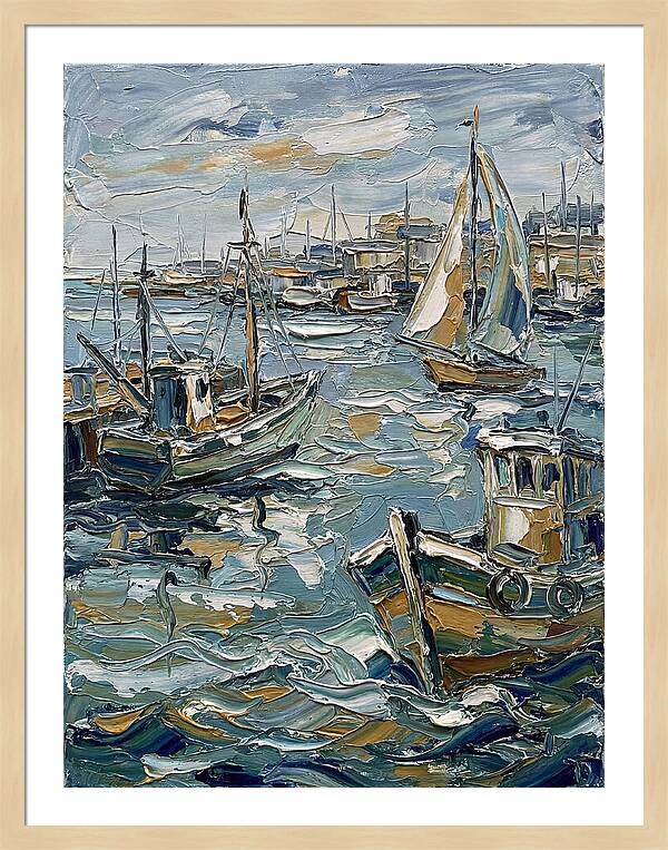 Tranquil Harbor Scene