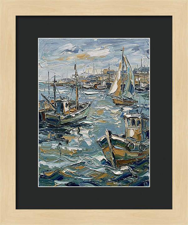 Tranquil Harbor Scene