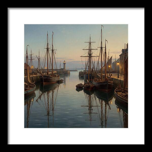 Tranquil Harbor Twilight